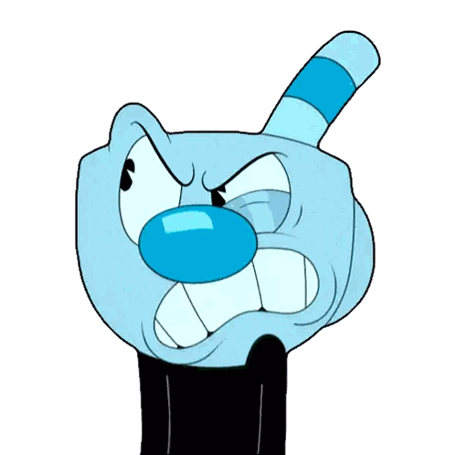 Grr Mugman Sticker