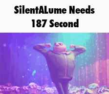 Gru Dancing Silent Alume Needs 187 Seconds GIF