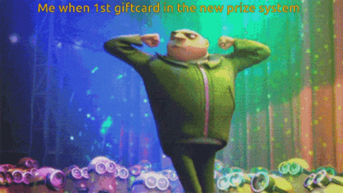 Gru From Despicable Me Is Flexing His Muscles In Front Of A Bunch Of Minions GIF