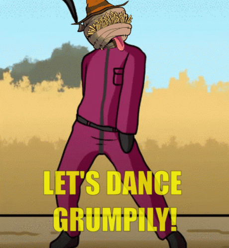 Lat's Dance Grumpy GIF