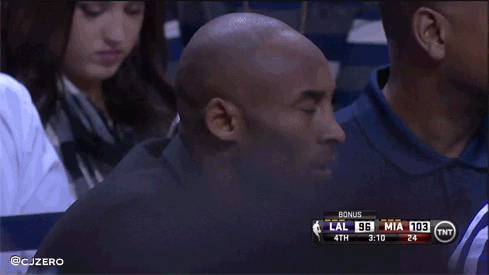 Grumpy Kobe Bryant GIF