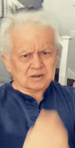 Grumpy Old Man Fist GIF
