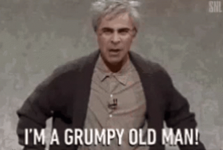 Grumpy Old Man GIF