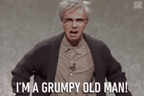 Grumpy Old Men Dana Carvey Snl GIF