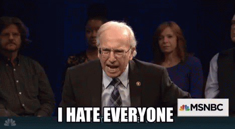 Grumpy Old Men Larry David Whats To Like GIF