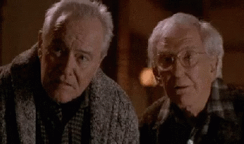 Grumpy Old Men Talking About Chuck GIF