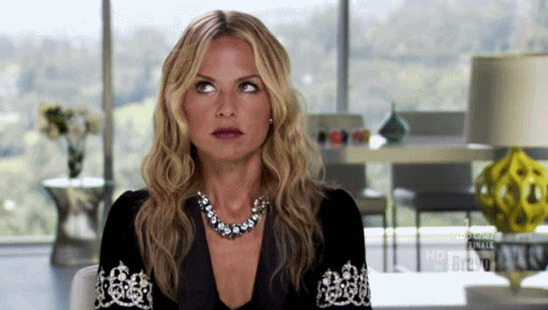 Grumpy Rachel Zoe GIF