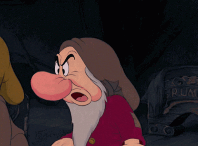 Grumpy The Dwarf GIF