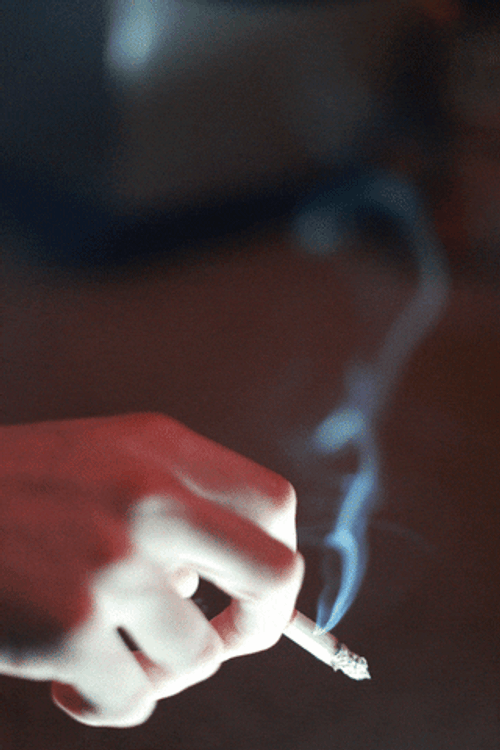 Grunge Aesthetic Cigarette Smoke Art GIF