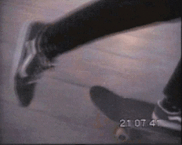 Grunge Aesthetic Skateboarding GIF
