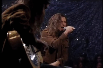 Grunge Band Pearl Jam Black GIF