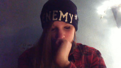 Grunge Fashion Teenage Girl Scream GIF