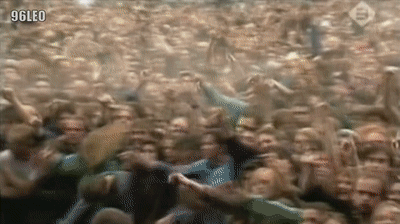 Grunge Music Concert Pearl Jam Alive GIF