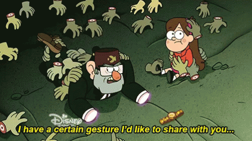 Grunkle Stan Mabel Certain Gesture GIF