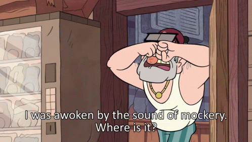 Grunkle Stan Sound Of Mockery GIF