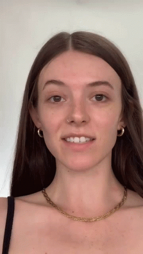 Gryffindor Face Paint Transformation GIF