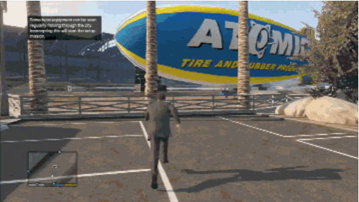 Gta Jumping Across Fence GIF