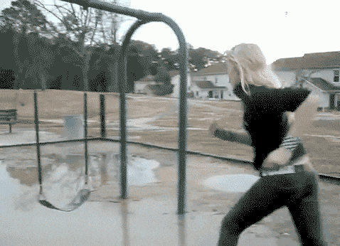 Gta Wasted Failed Ride On A Swing GIF