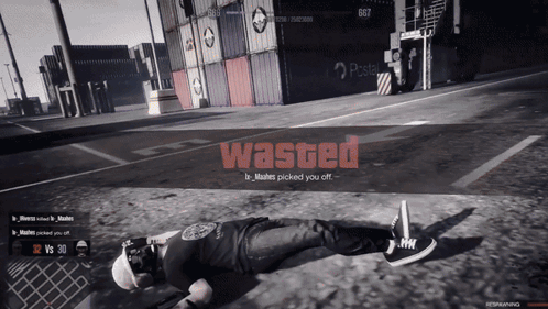 Gta Wasted Sunset View GIF