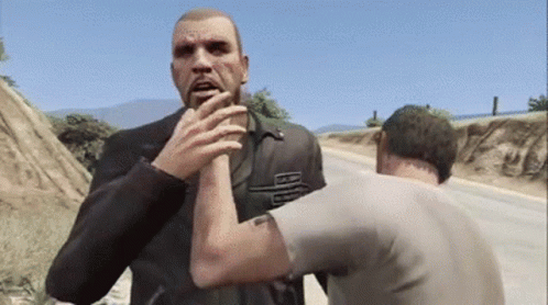 Gta5 Trevor Beats A Guy Up Stomping GIF