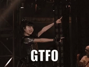 Gtfo Baby Metal Concert GIF