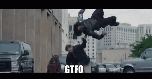 Gtfo Captain America And Bucky Fighting GIF