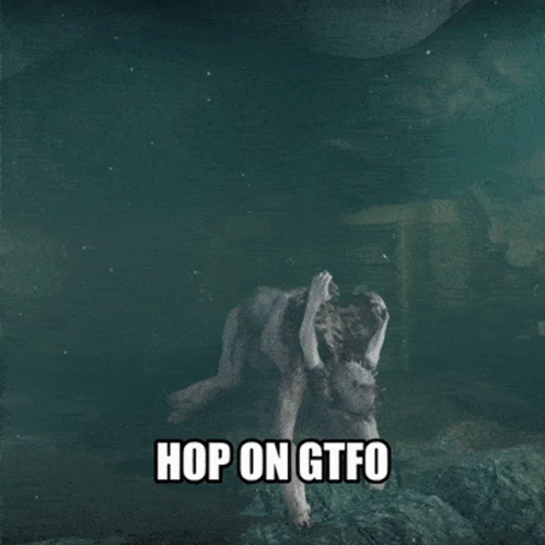 Gtfo Funny Monster Dance GIF