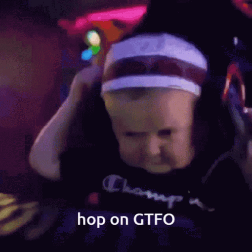 Gtfo Hasbulla Wearing Headset GIF