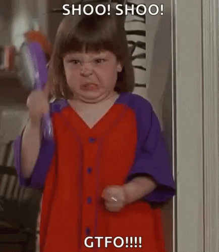 Gtfo Mad Angry Girl GIF