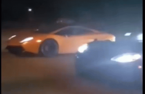 Gtr R34 Race At Night GIF