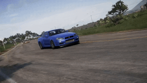 Gtr R34 Road Test GIF