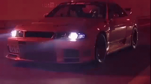 Gtr R34 Smoking Heat GIF