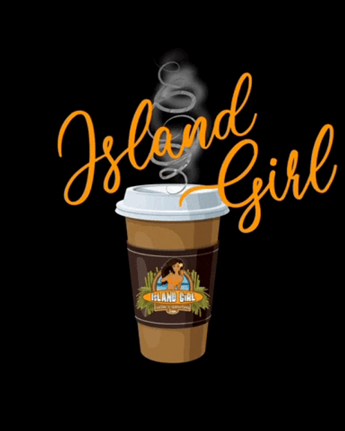 Guam Island Girl Coffee GIF