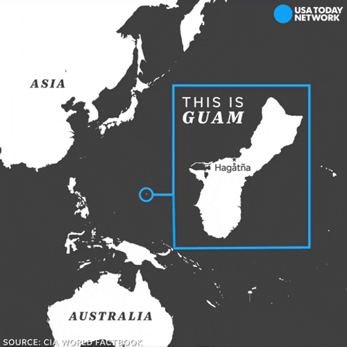 Guam Map With Data GIF