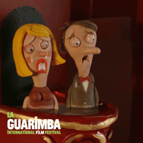 Guarimba International Film Festival Poster Man And Woman GIF