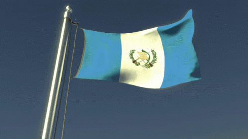 Guatemala Flag Raising GIF
