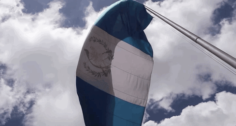 Guatemala Flag Slow Motion GIF