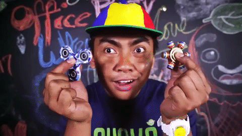 Guava Juice Fidget Spinner GIF