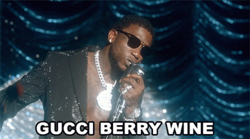 Gucci Berry Wine GIF