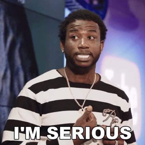 Gucci Mane Im Serious GIF
