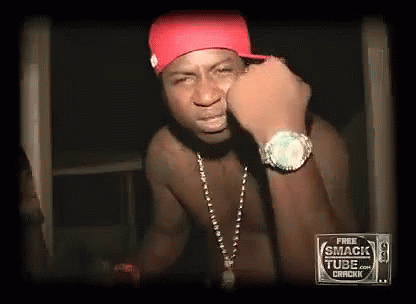 Gucci Mane Showing His Watch GIF