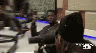 Gucci Mane Staring His Friend GIF