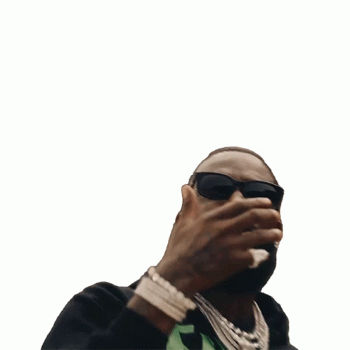 Gucci Mane With His Jewelries GIF
