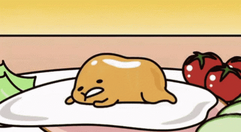 Gudetama Lazy Egg Talking Tired GIF