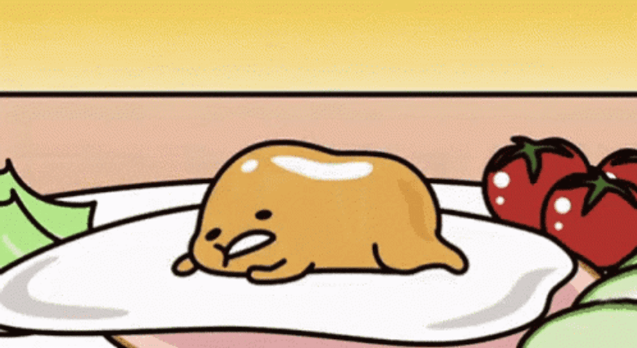 Gudetama Lazy Egg Talking Tired GIF