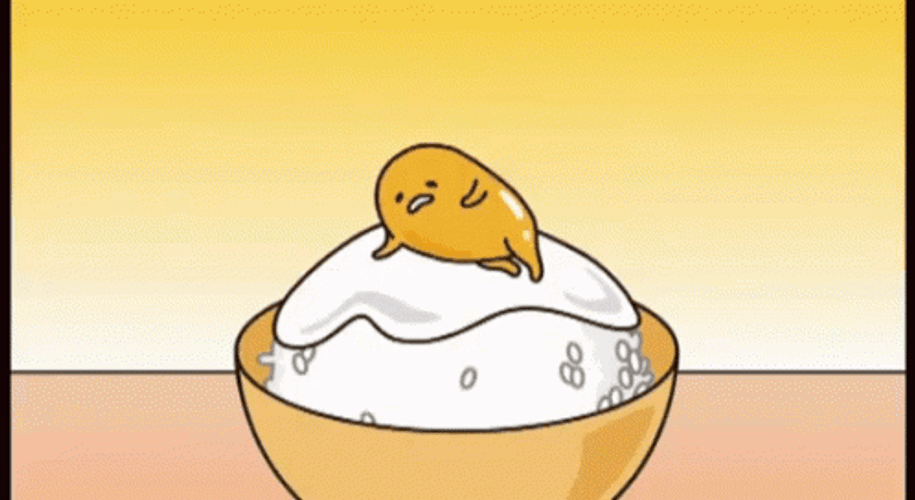 Gudetama Lazy Egg Topping GIF