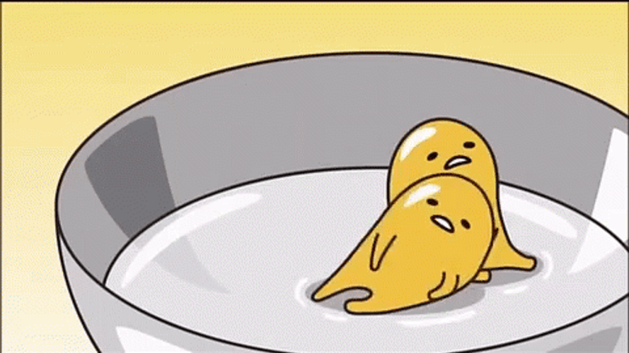 Gudetama Lazy Egg Twins Sleep GIF