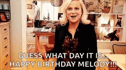 Guess What Day It Is Amy Poehler Dance GIF