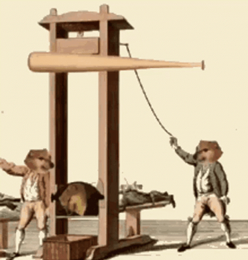Guillotine Shiba Inu Bonk  GIF