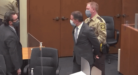 Guilty Chauvin Floyd In Handcuffs GIF